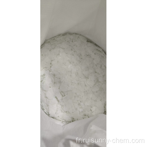 Flocs d'hydroxyde de soude caustique / NaOH / sodium